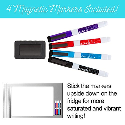 5 Magnetic+Erase+Whiteboard+Kitchen+Fridge