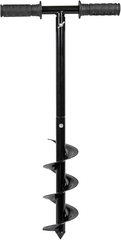 Taylor & Brown Hand Auger 10CM Steel Digger for Garden & Fence Posts
