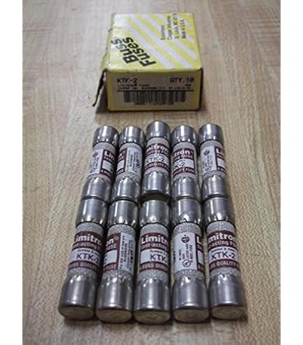 ORIGINAL Bussmann KTK-1 ( KTK-1A ) 1A 600Vac Fast-acting Fuse