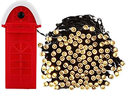 Saline Water Powered Led String Light (72FT-200LEDs, Warmwhite)