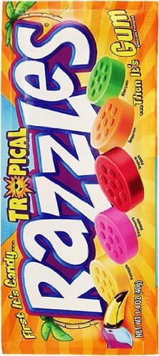 Razzles Tropical Pouch 1.4 OZ (40g)