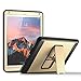 iPad Pro 9.7 Case, YOUMAKER Full-Body Heavy Duty Protective Case with Kickstand and Built-in Screen Protector for Apple iPad Pro 9.7 inch - Gold/Black