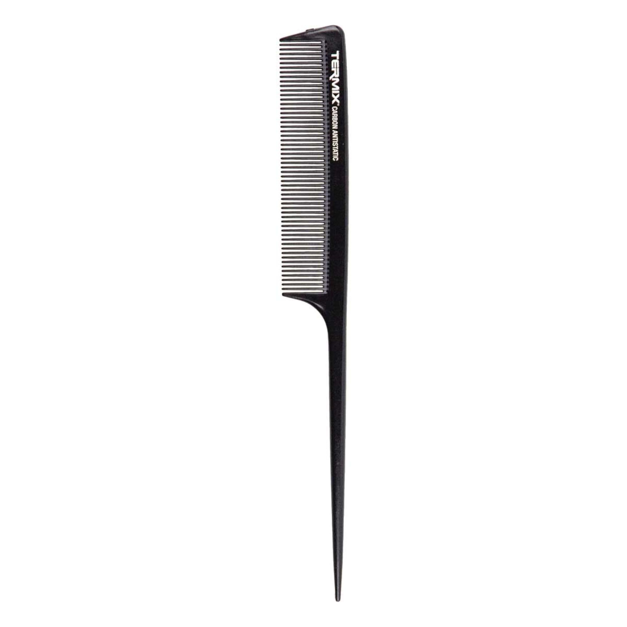 Termix Professional Carbon Comb with Point Comb with highly resistant and durable fibre Antistatic and resistant to high temperatures