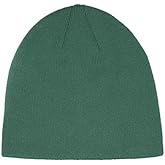 adidas Cuffless Winter Knit Beanie Hat (Dk Grn)