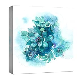 NWT Canvas Wall Art Beautiful Cactus Painting Artwork...
