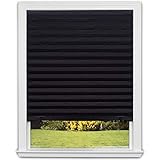 Redi Shade Inc 1817205 Original Blackout Pleated Paper Shade, 48 in x 72 in, Black