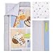 Trend Lab Jungle Fun 6 Piece Crib Bedding Set, Blue