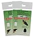 Vizcaya Alto/Tenor Sax Clarinet Mouthpiece Patches Pads Cushions, 0.8mm Black, 16 Piece