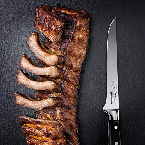 image for SKY LIGHT Boning Knife, Flexible Fillet Knives 6 inch for Meat Fish Po