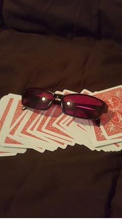 Amazon Com Infrared Uv Black Sunglasses With Marked Deck Of Bicycle Cards See Invisible Markings Clothing