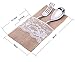 handrong 20pcs Natural Burlap Lace Silverware Napkin Holder Knife Fork Cutlery Pouch 4 x 8 inch Tableware Utensils Bag for Rustic Wedding Party Bridal Baby Shower Christmas Favor Decorations Gifts