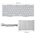 ESYNIC Foldable Bluetooth Keyboard Portable Wireless Keyboard Folding Keyboard Slim with Stand...