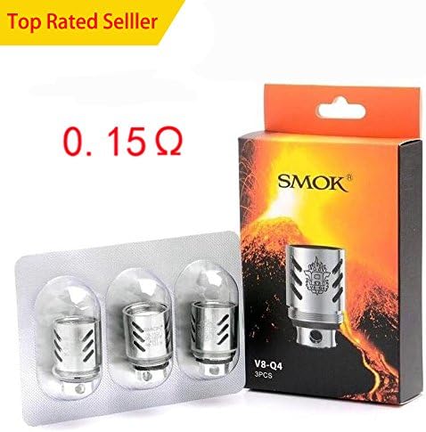 3pcs Original ŠMOḰ ŤḞṼ8 Cloǔd BeǞŠt ŤanḰ Ṽ8Q4 0.15 oḣm COÎLS