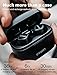 COWIN KY02 Wireless Earbuds True Wireless Earbuds with Microphone Bluetooth Headphones Bluetooth Earbuds Stereo Calls Extra Bass Touch Control 36H Playtime for Workout (Charging Case Included) - Black