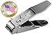 No-Mes Fingernail and Toenail Clipper Gift Set, Catches Clippings, Built-in Nail File, Made in USA