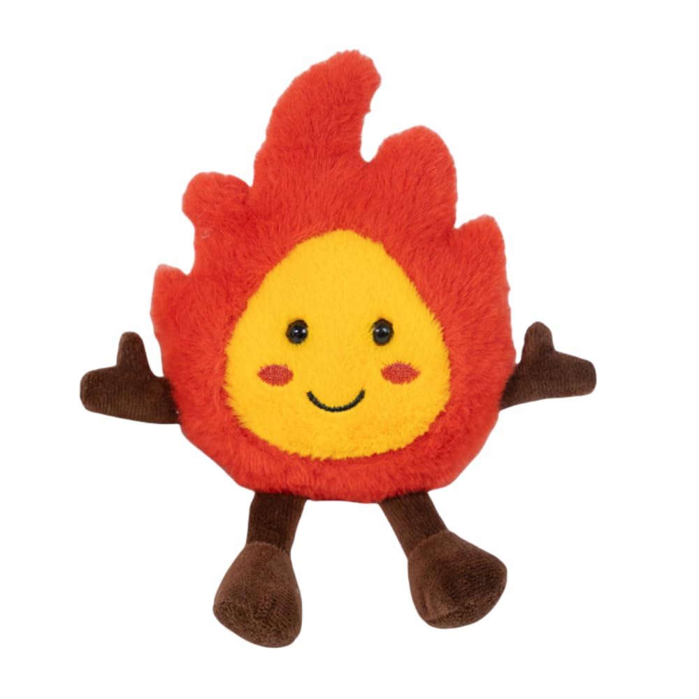 20cm Funny Campfire Plush Toys,Soft Simulation fire pile flame pillow,Fake Fire Firewood Plush Pillow for Outdoor Camping Room Decor - for Boys and Girls Christmas,Birthday Gift (Bonfire Plush C)