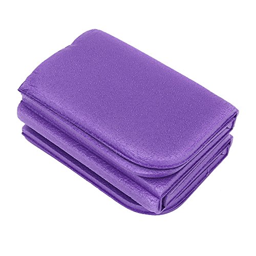Picnic Seat, 8 Colors Folding Outdoor Camping Mat Seat Portable Waterproof Picnic Mat Pad for Camping Picnic Hiking(purple)