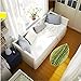 YOOYOO Green Leaves Rug Soft/Flexible/Smooth Carpet/Rug/Mat nice looking Suitable For Stairway/Toilet/Floor/Bathroom/Kitchen/Bathroom/Kitchen/Area