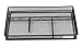 EasyPAG Mesh Collection Desk Drawer Organizer,10 x 5.25 x 1.25 inch, Black