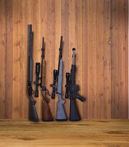 LOCKDOWN Gun Concealment Magnet with Strong, Rubber Coated Design and Mounting Screws for Shotgun, Pistol or Rifle Storage