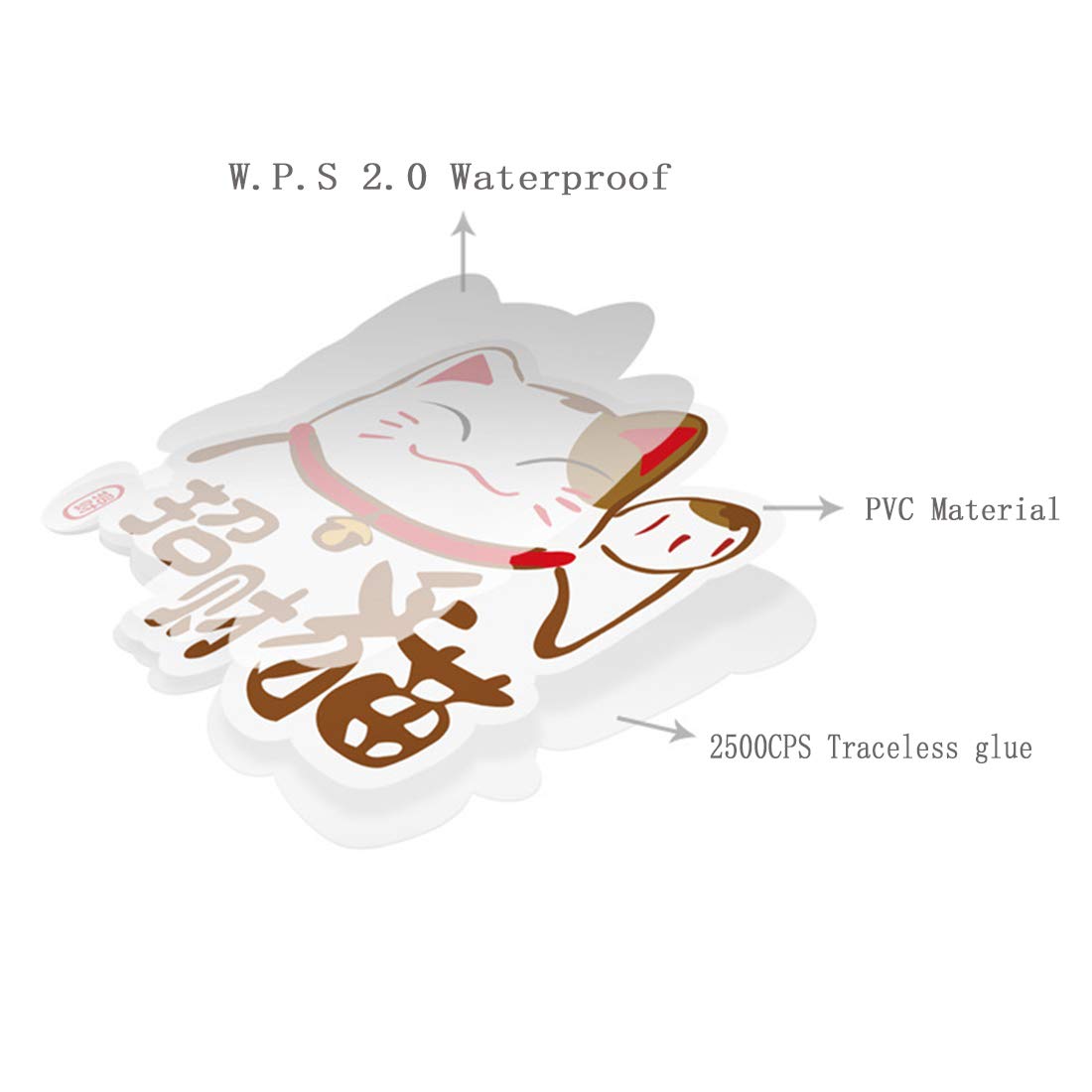 50Pcs Monster High Merch Stickers Pack for Water Bottle Cup Laptop Guitar Car Motorcycle Bike Skateboard Luggage Box Vinyl Waterproof Graffiti Patches LQ