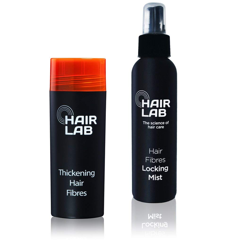 HairLab Multipack - Hair Thickening Fibres 30g + Locking Mist 100ml (Grey Multipack)