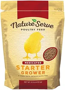 Nutriquest 101110 Medicated Chicken Starter Feed, 10lb