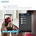 SIEPEM Home camera/1080P/Wifi Camera/Security Camera System Wireless with Night Vision,Indoor Camera/IP Camera with 2 Way Audio,Pet Camera/WiFi Baby Monitor,PTZ Wireless Webcam,SD Card &Cloud Storage