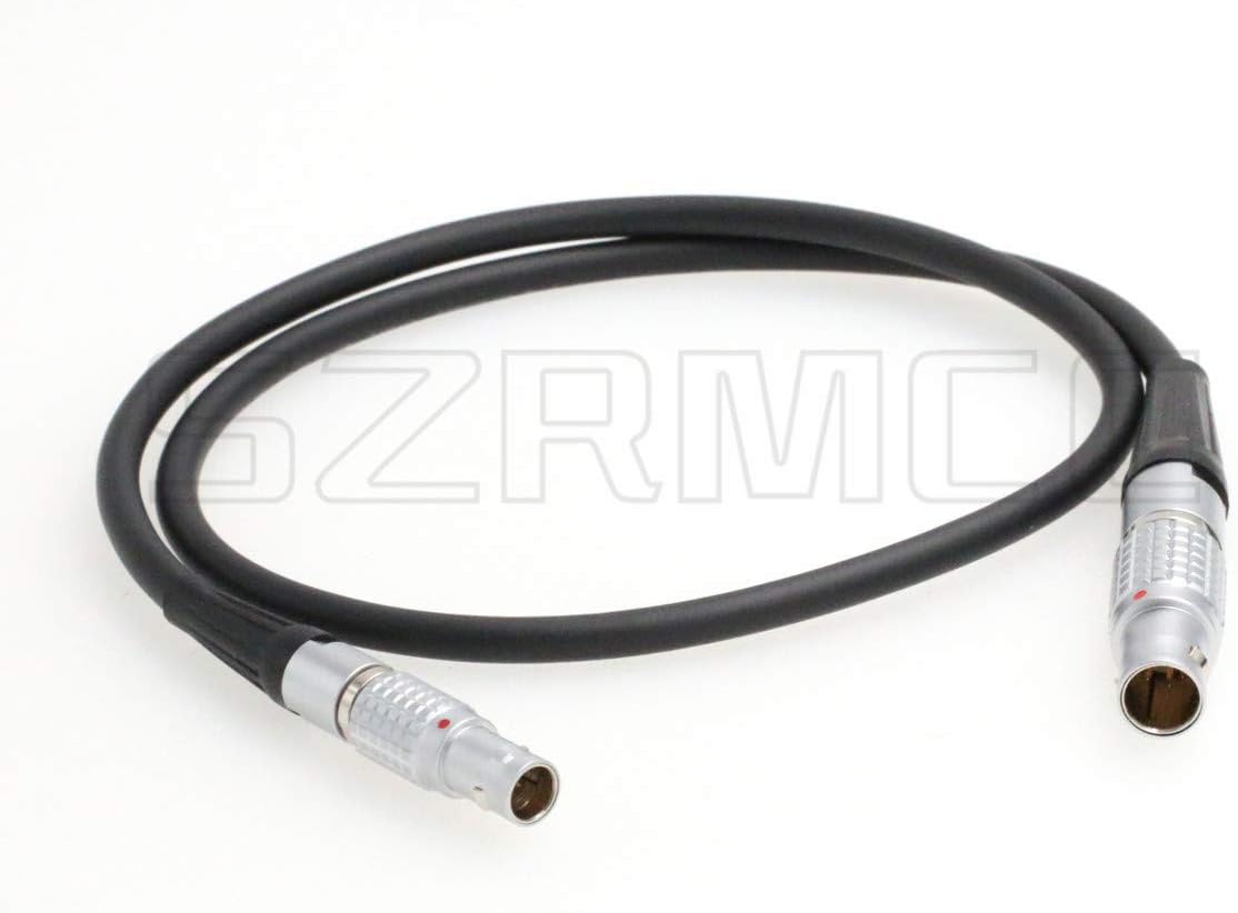 SZRMCC 1B 6 Pin Male to 0B 2 Pin Male Power Cable for DJI Ronin 2 Gimbal Stabilizer 6 pin to SmallHD 503 703 Monitor Teradek Bolt 300 500 600