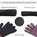 Achiou Winter Gloves for Men Women, Touch Screen Gloves, Upgraded Thicken Anti-Slip Silicone Gel, Thermal Soft Knit Lining