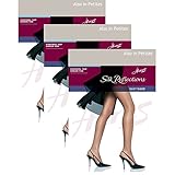 Hanes Womens Set of 3 Silk Reflections Control Top