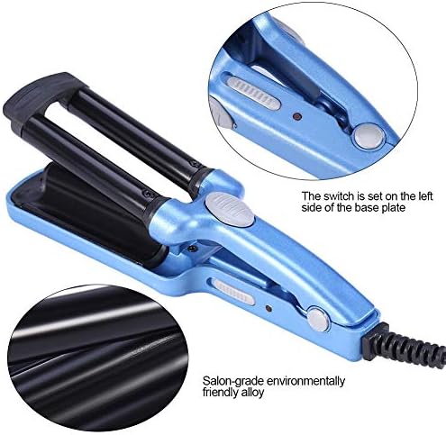 Cozyroom 3 BarrelsCeramic Hair Curler Crimper Deep Wave Ultra Curling Iron Styler Waving Wand Roller Salon Professional Hairstyle Waver