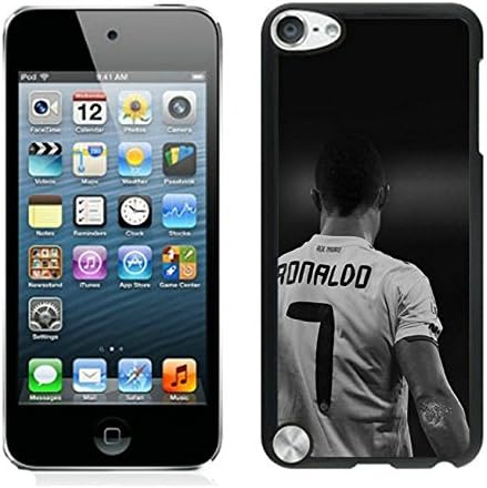 iPod Touch 5 Cases Designed With Papers Co Hc Cristiano Ronaldo Real Madrid Soccer Dark Iphone Wallpaper Black Case for iPod Touch 5