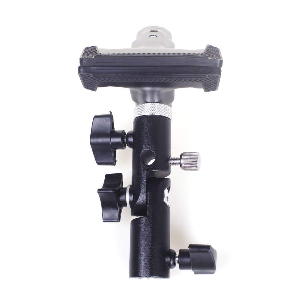 ANGEEK Reflector Clamp Clip Holder Light Stand Attachment Heavy Duty Metal Spring Clamp Holder with 5/8 Inch Bolts Max 5 cm opening For photo studio light stand arm for reflector backdrop and more