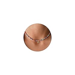Yoosteel Initial Necklaces for Women