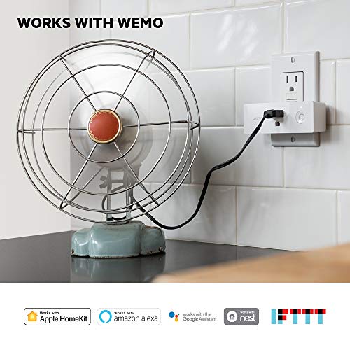 Wemo Mini Smart Plug, Wi-Fi Enabled, Compatible with Alexa (F7C063-RM2) (3 pack) (Certified Refurbished) - Thumbnail 2