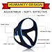 Anti-Snoring Chin Strap - Jaw Support Belt - Chin Straps - Stop Snoring Device - Anti Snore Chin Strap - Anti Snore Solution - Anti Snore Device - Stop Snoring CAPA Headband for Men and Women(BLUE)