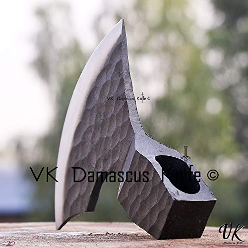 JNR TRADERS Handmade Carbon Steel Axe Hatchet Head Knife VK2093
