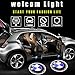 4Pcs Car Door Courtesy LED Light Projector Shadow Logo Welocome Light for Mercedes Benz GLA, Car Door Welcome Logo Light (For BMW 4pack)