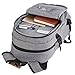 OXA Anti-Theft and Water Resistant Business/School Laptop Backpack with USB Charging Port and Lock Fits up to15.6-Inch Laptop and Notebook, Grey