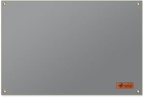 FLASLD Silicone Coated Welding Blanket 4x6 ft Welding Curtain Welding Shield Mat Up to 1800°F, Heavy Duty Fireproof Welder Blanket for Industrial,Camping,Smokers and Grills