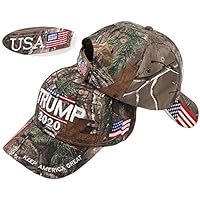 Keep America Great hat, Donald Trump MAGA Cap Adjustable Baseball Hat with USA Flag - Camouflage Cap Trump Hat