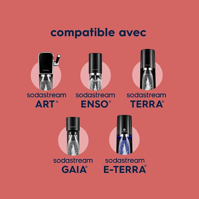 Classic Lot de 2 Bouteilles Réutilisables 1L Sans BPA | Noires