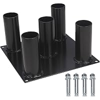 Vehcarc Heavy-Duty Home Gym Storage Rack – Wall Mount Barbell Holder For Weights, Kettlebells, Resistance Bands & Equipment