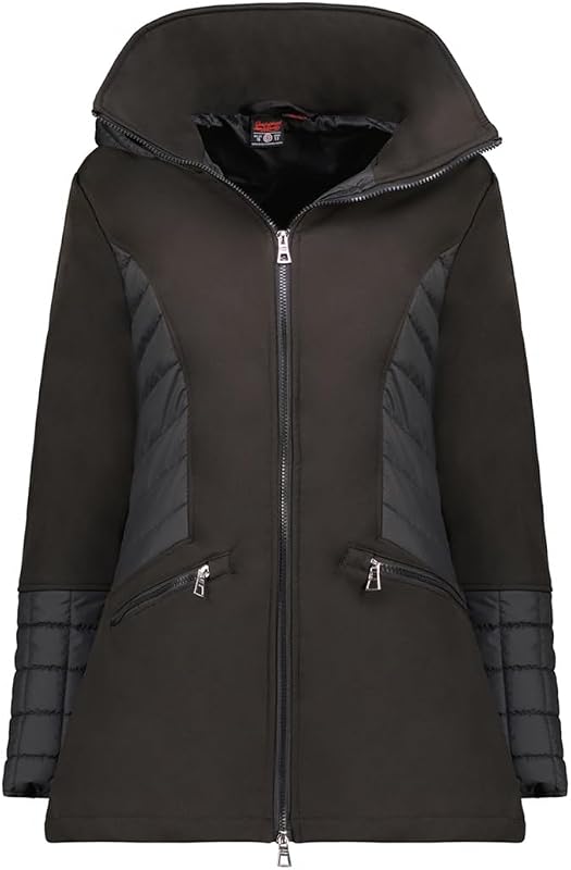 Tadame Lady, Softshell para mujer Mujer, Noir,