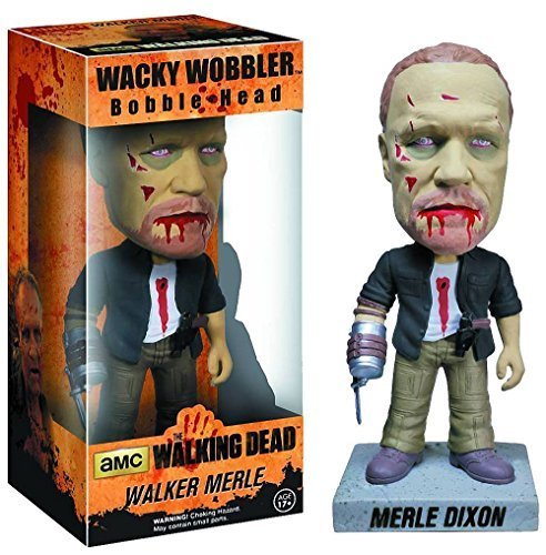Zombie Merle Dixon Bobble Head Figure: Walking Dead x Wacky Wobbler Series