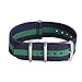 STYLELOVER 4 Pack Nato Watch Bands, Ballistic Nylon Watch Straps - Choices of Colors & Widths 16mm 18mm 20mm 22mm or 24mm