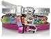Trendzone Girls' Little Rainbow/Metallic/Hologram Trio Belt