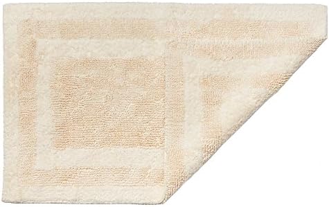 HygroSoft Reversible Fast Drying and Absorbant Bath Rug, 24 by 40-Inch, Vanilla