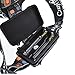 CrazyFire LED Headlamp,3 Cree XM-L T6 5000lm Super Bright LED Headlamp,Waterproof Hunting LED Headlight Torch 4 Modes Hands-free Flashlight for Hiking Camping Running Camping Riding (No Battery)